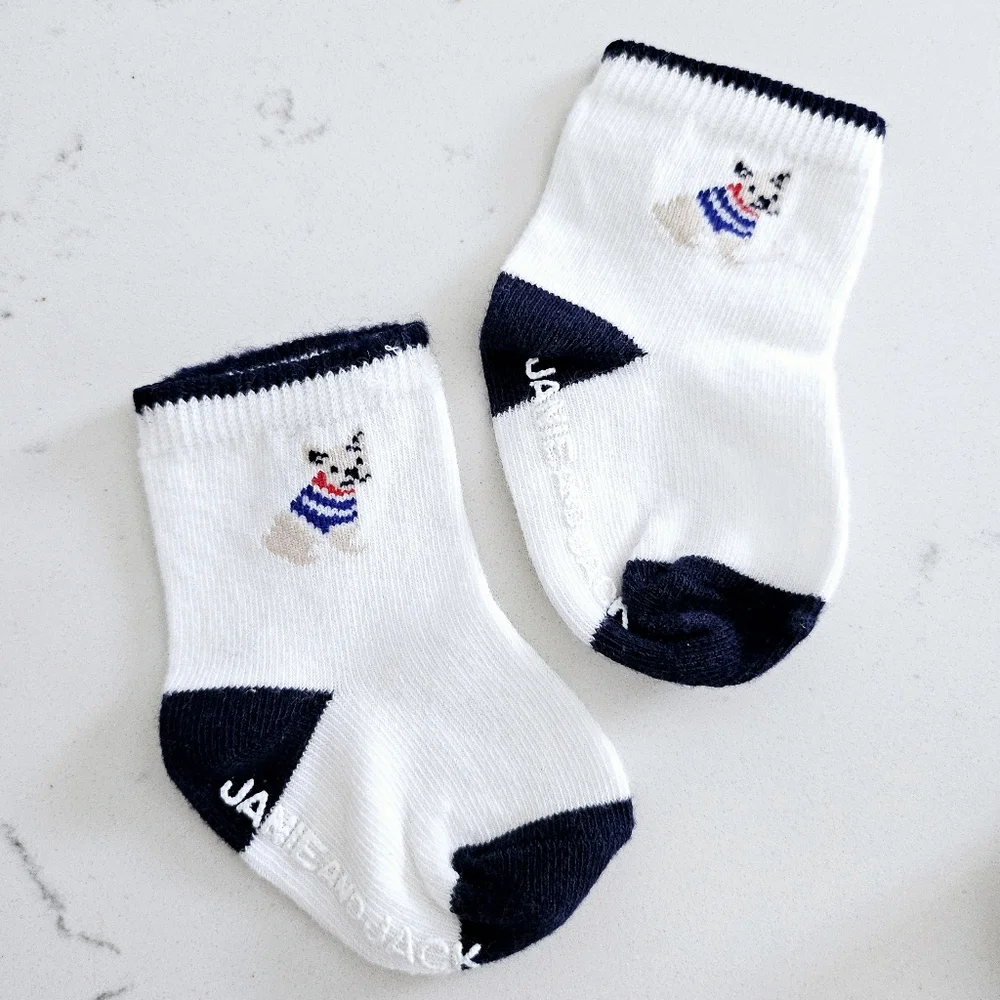 Janie and Jack Patriotic Baby Socks